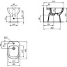 Биде IDEAL STANDARD Tempo T510201